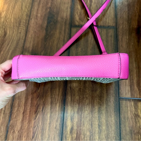 Anne Klein Logo Triple Compartment Crossbody Bag - Picture 4 of 9